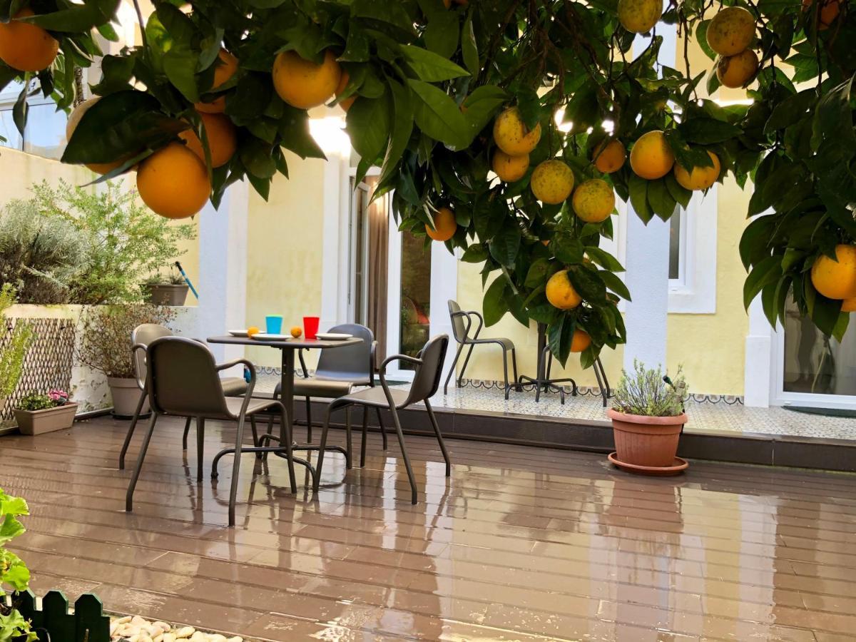Sunny Orange Garden Apartment In Central 리스본 외부 사진